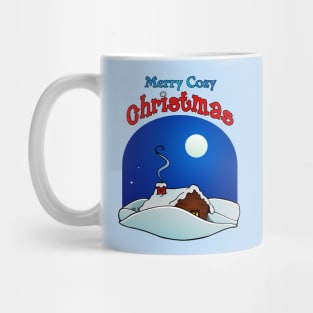 Cozy Cabin Christmas Mug